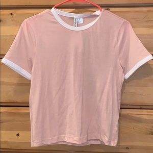 Soft Light Pink H&M Tee